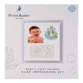 Peter Rabbit Baby Hand And Foot Clay Frame Gift Set in Multicolour Assorted