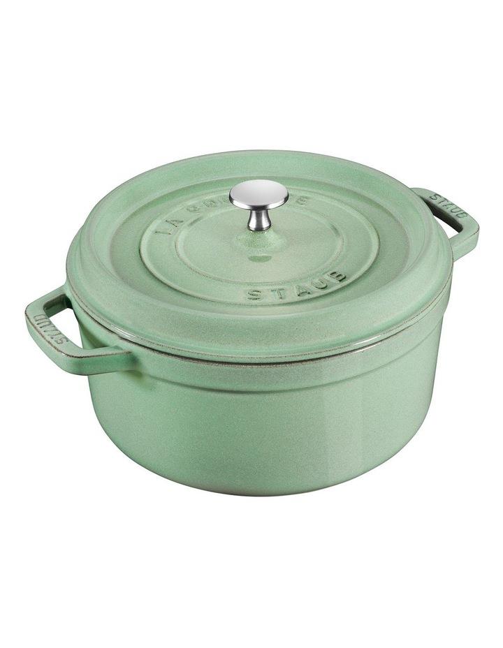 Staub Staub Round Cocotte Sage Green 26cm