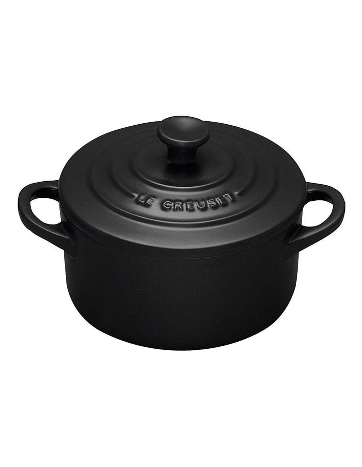 Le Creuset Satin Mini Cocotte in Black
