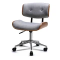Artiss Executive Wooden Office Chair Grey