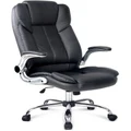 Artiss PU Leather Executive Office Desk Chair Black