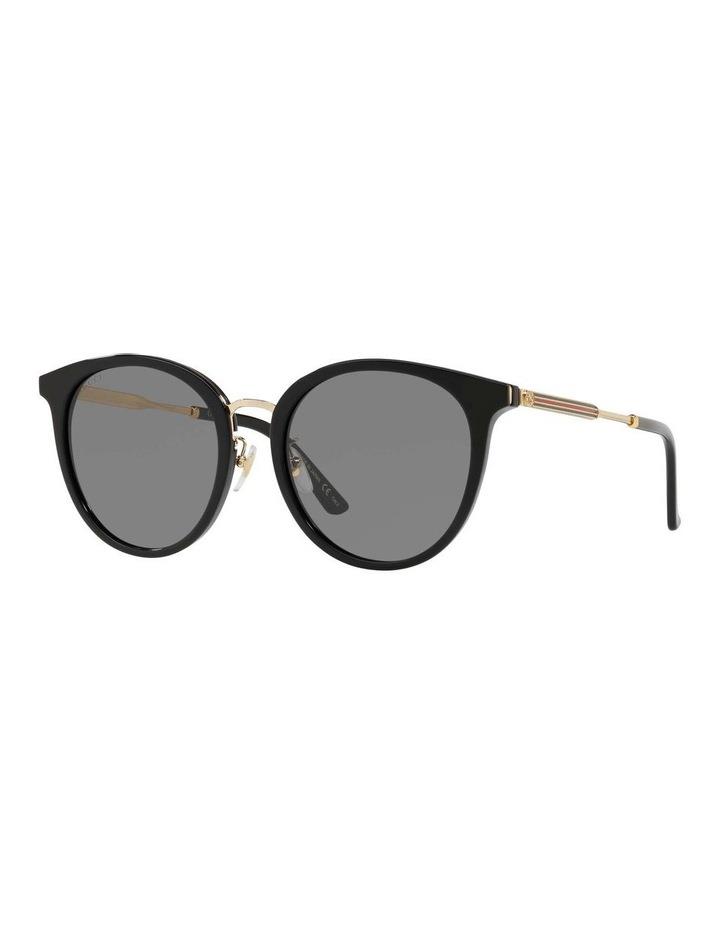 GUCCI Black GC001112 GG0204SK Sunglasses Black One Size