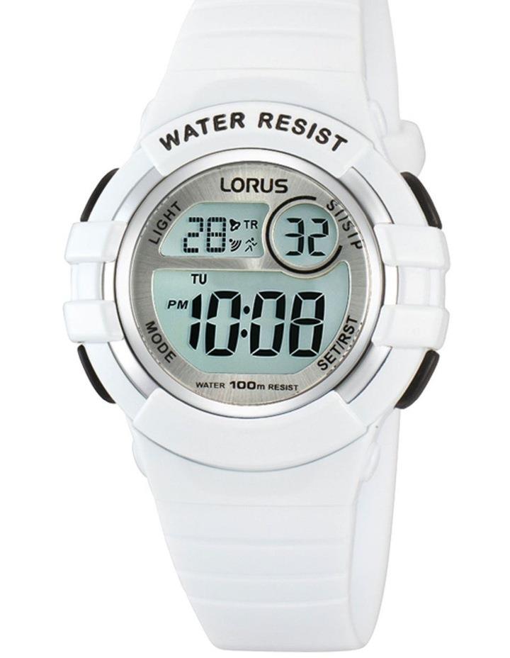 Lorus R2383HX 9 White Digital Sports Watch White Small
