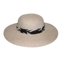 Rigon Monroe Flexibraid Capeline Hat in Wheat Oatmeal
