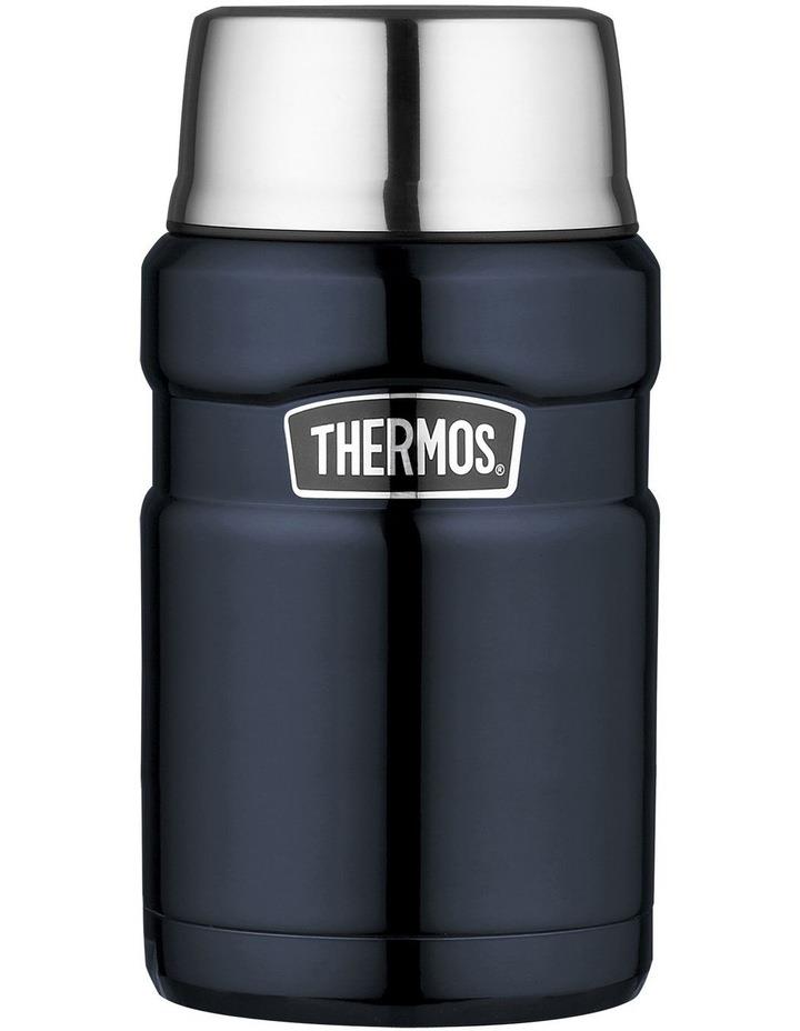 Thermos Stainless King Vacuum Insulated Food Jar 710ml in Midnight Blue 0.42Lt
