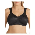 Playtex Ultimate Lift & Support Wirefree Bra Black 16 E