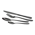Stanley Rogers Albany Cutlery Set of 24 Piece in Onyx Black