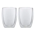 Maxwell & Williams Double Wall Cup Blend Set of 2 450ml in Clear