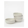 Australian House & Garden Esperance Tapas 11cm Set of 4 Bowls in Cream