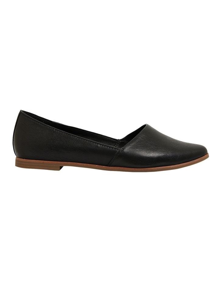 Sandler Rachael Flat Shoes in Black Leather Black 39