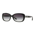 Coach HC8158 L139 Black Sunglasses Grey One Size