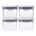OXO Pop Mini Container Set 4 Piece in Clear