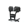 PowerTrain Powertrain 80kg Adjustable Dumbbell Set with Stand Home GymWeights No Colour
