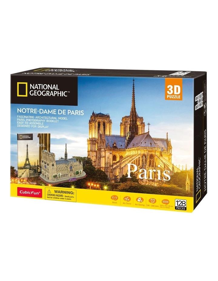 National Geographic Paris Notre Dame 128pc 3D Puzzle