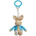 Peter Rabbit Jiggle Attachable Retractacble Baby Soft Toy Assorted