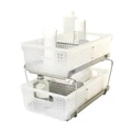 Madesmart Two Level Storage With Dividers White