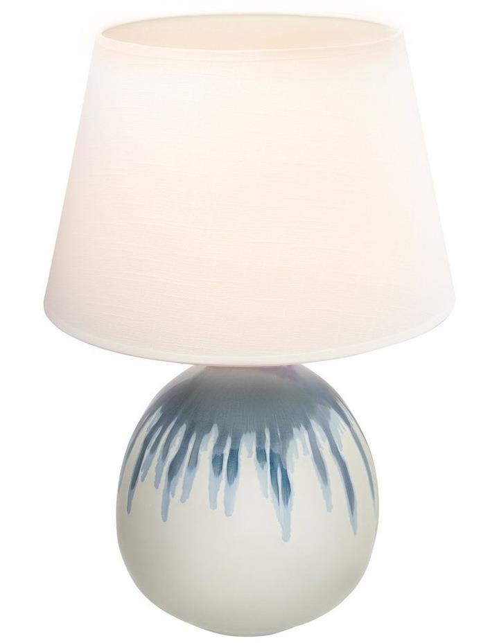 Lexi Lighting Candy Ceramic Table Lamp Blue