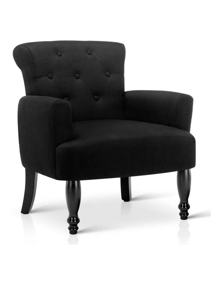 Artiss French Lorraine Chair Retro Wing Black