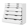 Artiss 6 Chest of Drawers No Colour