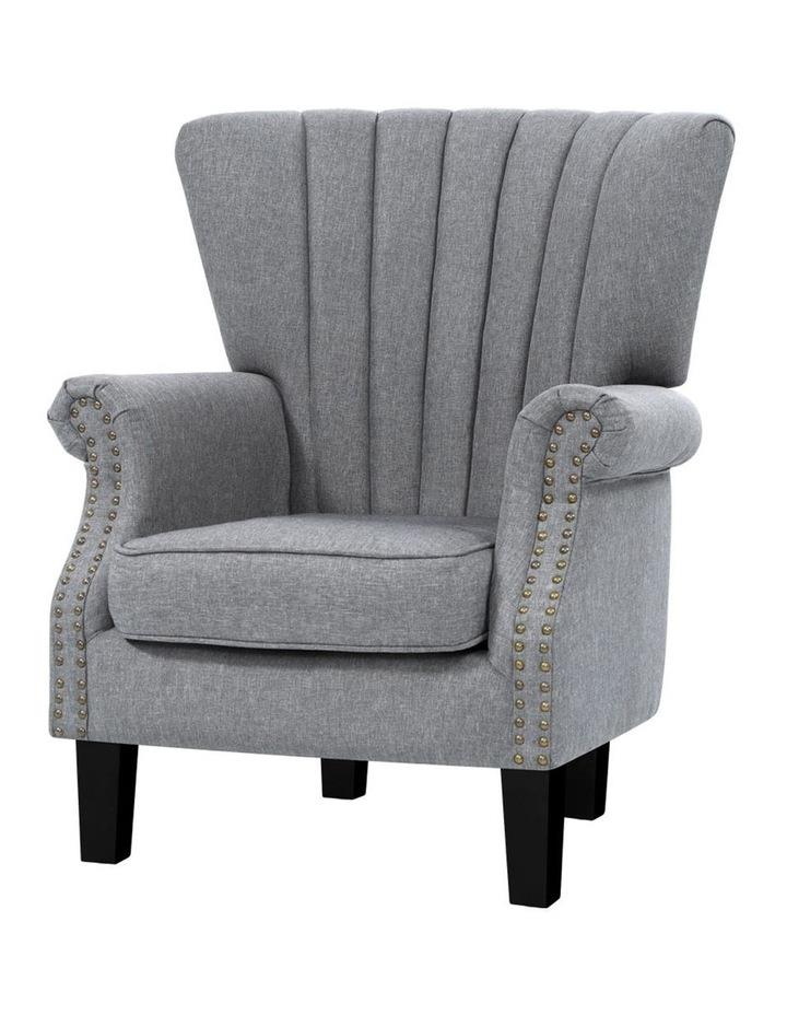 Artiss Upholstered Fabric Armchair Grey