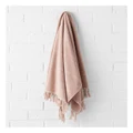 Aura Home Paros Towel Range in Pink Clay Pink Hand Towel