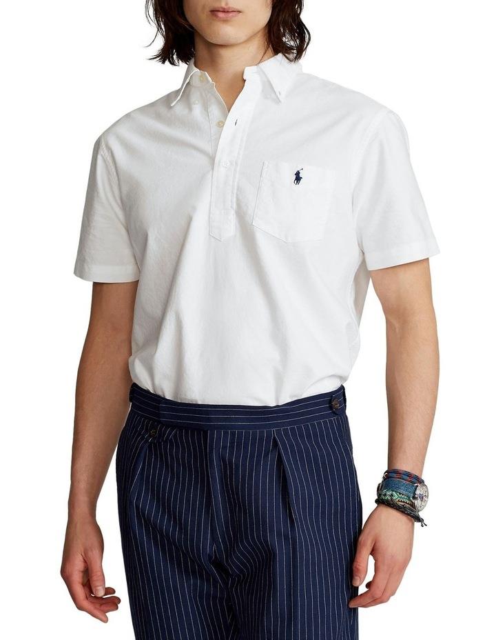 Polo Ralph Lauren Classic Fit Garment-Dyed Oxford Shirt White S