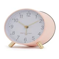 One Six Eight London Maisie Blush Silent Alarm Clock