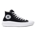 Converse Chuck Taylor All Star Move Black/Natural Platform Sneaker Black 7