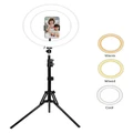 Sansai Dimmable 13W LED Ring Light Tripod Stand f/Photography Makeup Lighting Recording