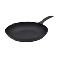 The Cooks Collective Cast Iron Seasoned Wok 30cm in Black