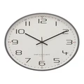One Six Eight London Carmen Cool Grey 40Cm Silent Wall Clock