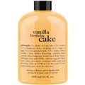 philosophy vanilla birthday cake shampoo, shower gel & bubble bath 480ml