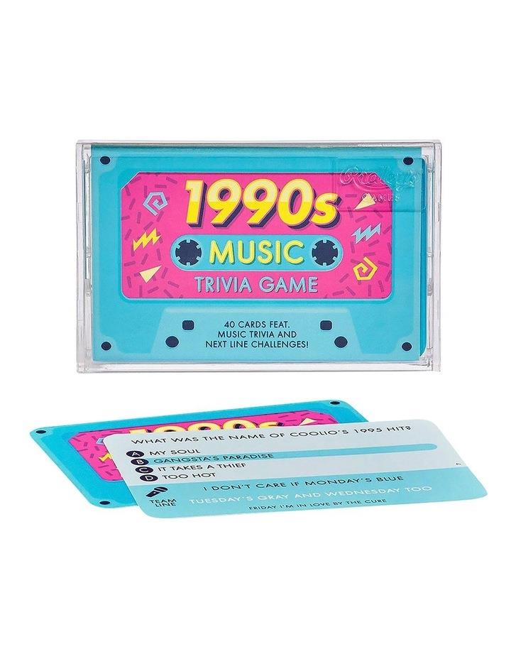 Ridley's 1990s Music Trivia Game Tape Card Game