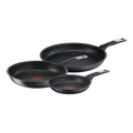 Tefal Unlimited Non-Stick Induction Set of 3 Frypan in Black