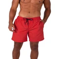 Coast Clothing Co Basic Board Shorts in Red S