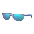 Armani Exchange Grey AX4096S Sunglasses Blue