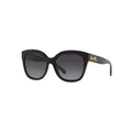 Coach HC8264 L1083 Black Polarised Sunglasses Grey