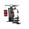 PowerTrain Home Gym Multi Station with Boxing Punching Bag Speed Ball Powertrain