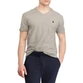 Polo Ralph Lauren Classic Fit Jersey V-Neck T-Shirt Grey XL