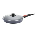 WOLL Diamond Lite Detachable Handle Induction Saute Pan 28cm With Lid Gift Boxed in Grey