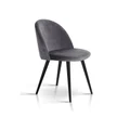 Artiss Velvet Modern Dining Chair Black