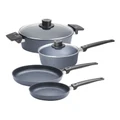 WOLL Woll Diamond Lite Fixed Handle Induction 4 Piece Cookware Set Gift Boxed