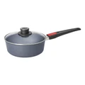 WOLL Diamond Lite Detachable Handle Induction Saucepan 20cm With Lid Gift Boxed in Black