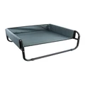 Paws and Claws 56cm Heavy Duty Elevated Walled Dogs/Pets Durable Bed Small Grey
