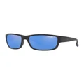 Arnette AN4256 Bushwick Black Polarised Sunglasses Blue
