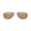 Versace VE2209 Gold Sunglasses Brown
