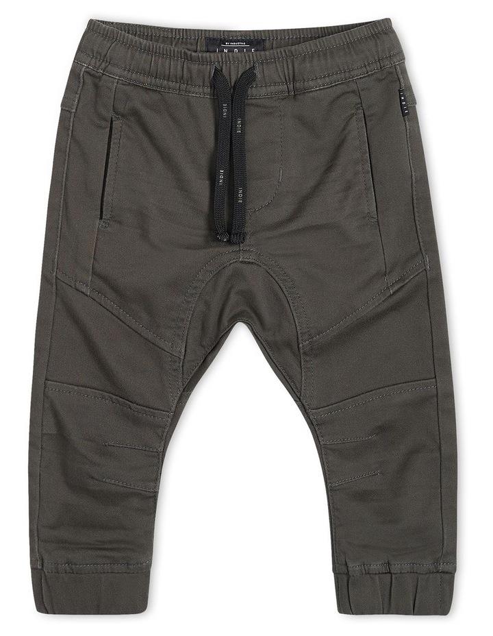 Indie Kids by Industrie Arched Drifter Pant (3-7 years) in Dark Khaki 4
