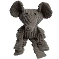 Paw Play Elephant Pet Dog Chew Bite Toy Plush Squeak Teething w/ Squeaker 32cm