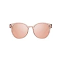 Le Specs Paramount Tan Round Sunglasses in Tan