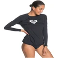 Roxy Beach Classics Long Sleeve UPF Rash Vest for Women Grey S